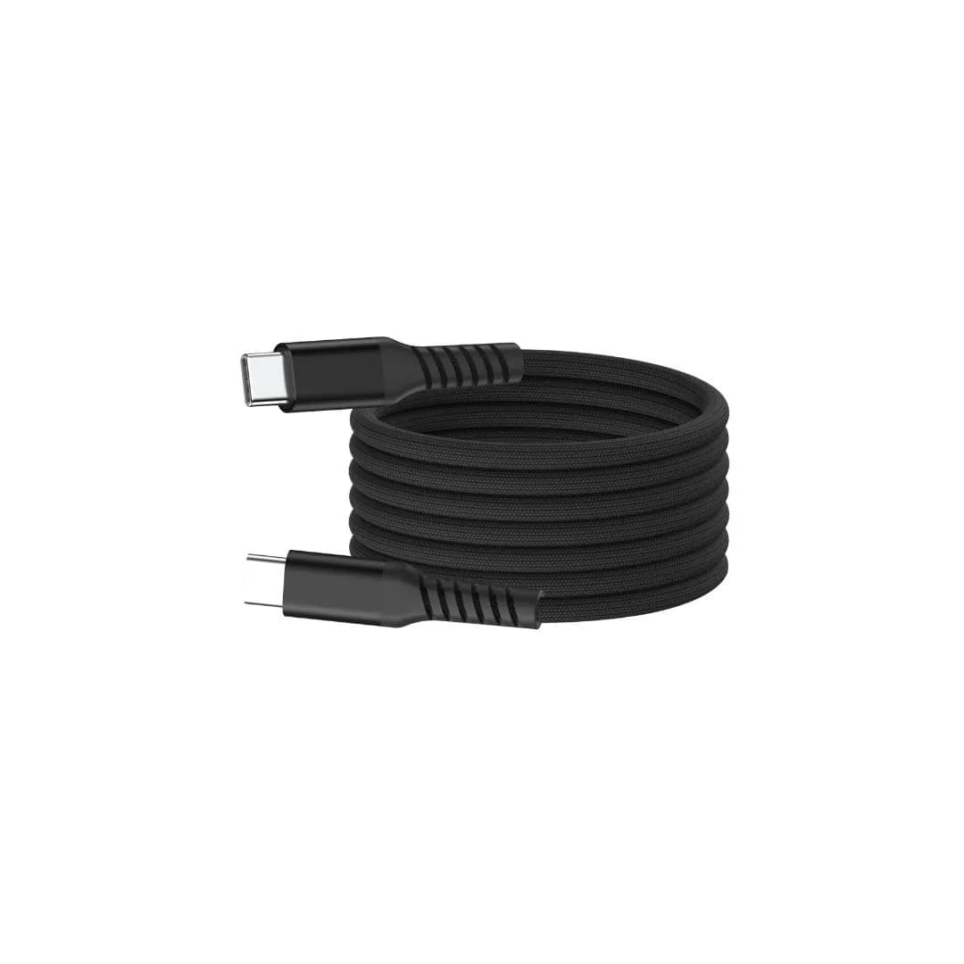 WE câble USB-C/USB-C magnétique USB 2.0, 1 m, noir