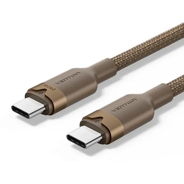 Vention TRIJF Câble USB-C mâle/mâle 240 W 1 m doré