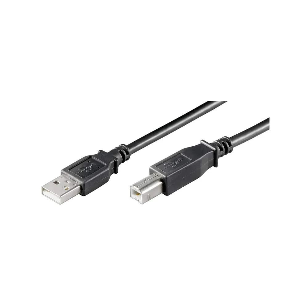 Câble Hi-Speed USB 2.0, Noir, 1.8m Longueur - 93596