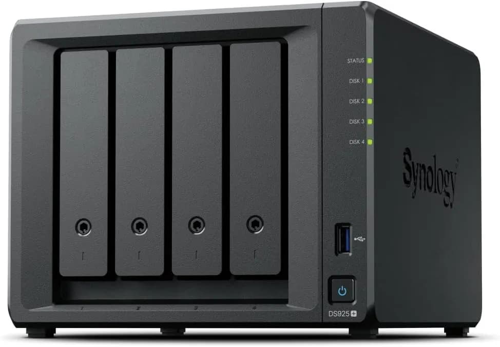 Synology DiskStation DS925+ - NAS 4 baies 2,5 GbE extensible à 9 baies