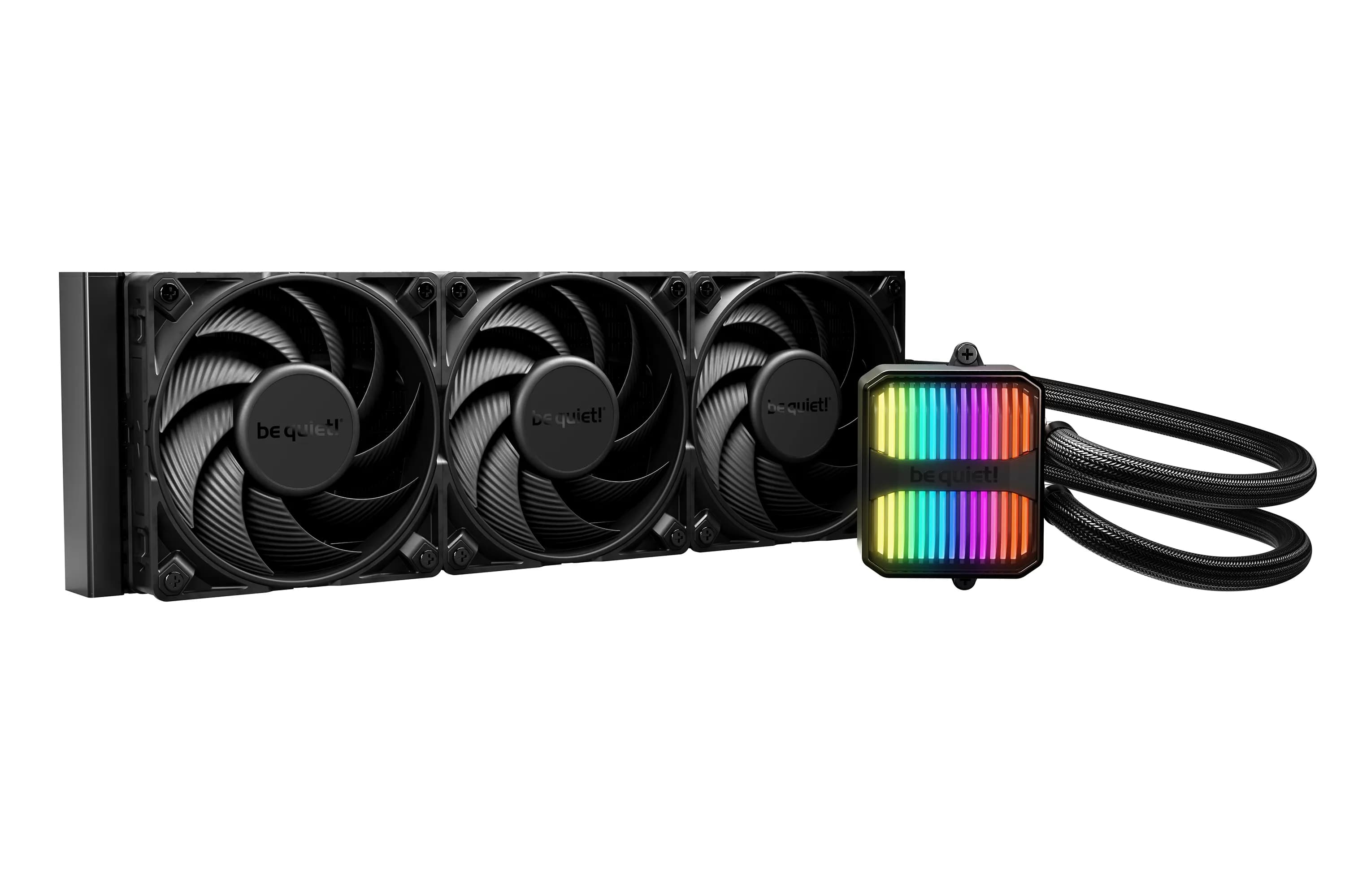 be quiet! Silent Loop 360 mm | Système de refroidissement liquide tout-en-un, 360 mm, noir, socket Intel et AMD