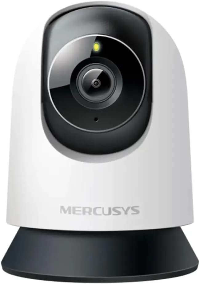 MERCUSYS MC210 Caméra d'intérieur, 2K 3MP, caméra de sécurité TP-Link, caméra pour Animaux de Compagnie, Moniteur de bébé, détection Intelligente, Vision Nocturne, Couverture complète, Audio