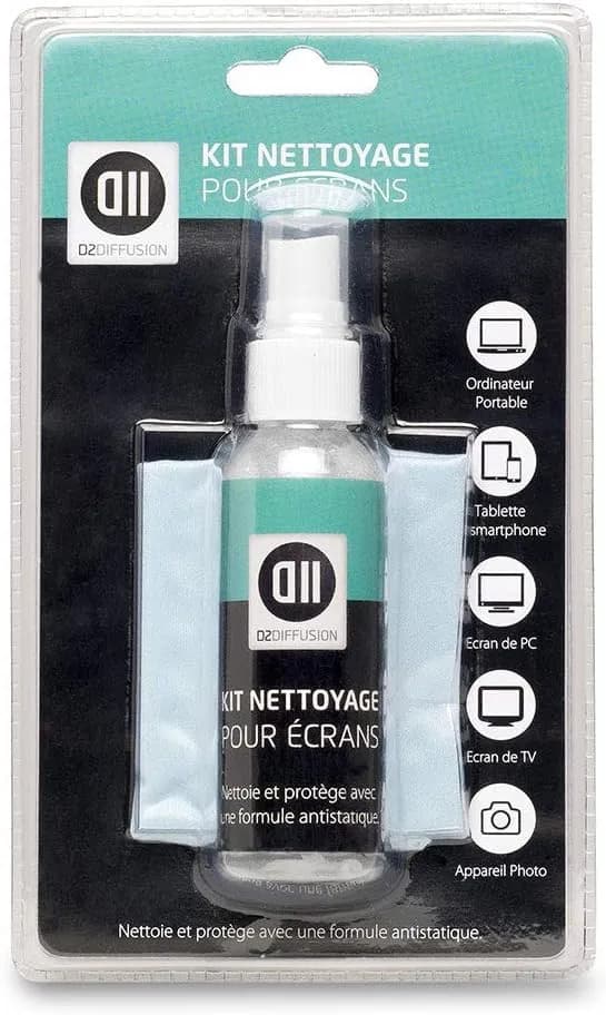 D2 Diffusion D2SPRAY60 Board cleaning dry cloths & liquid kit de nettoyage de tableaux - Kits de nettoyage de tableaux