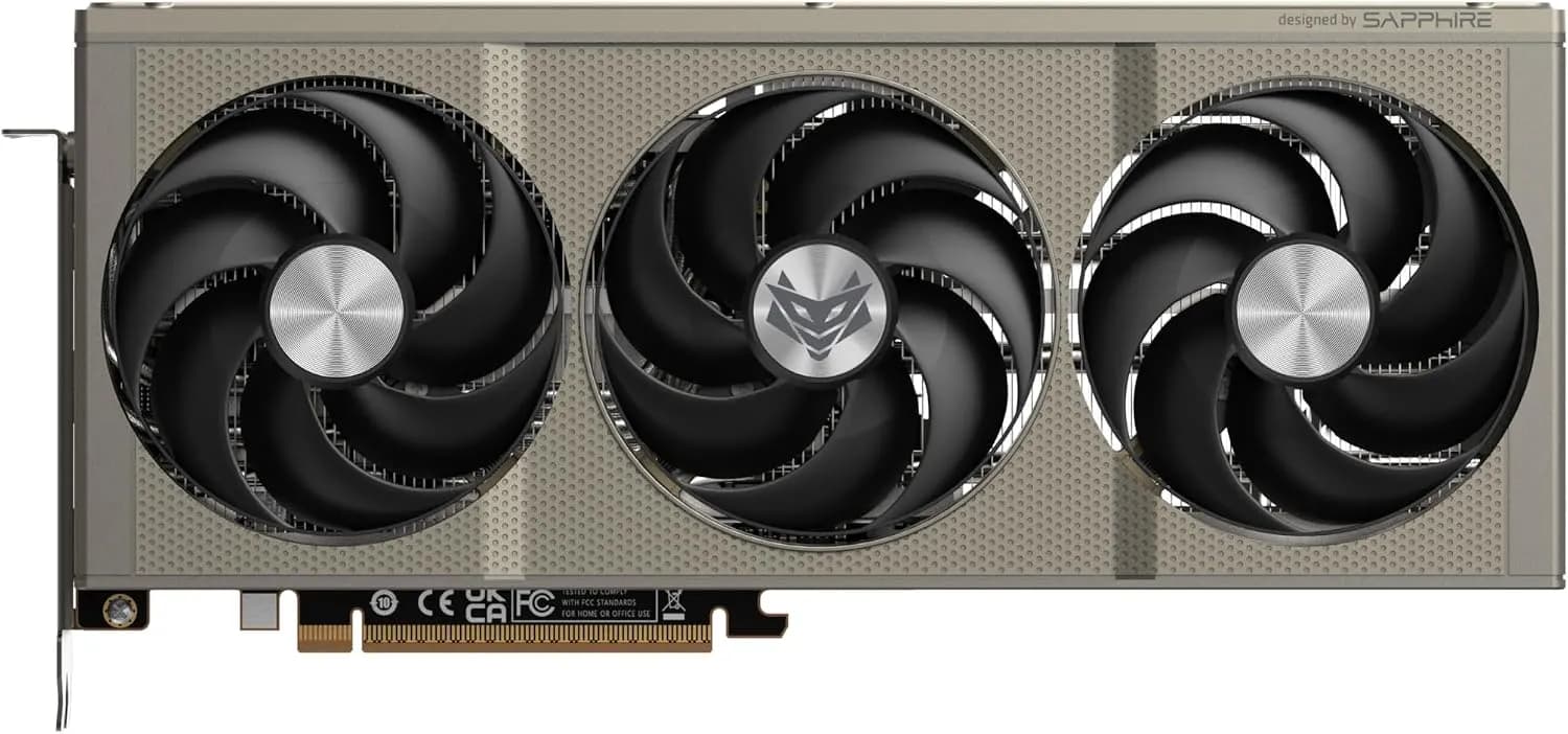 Sapphire Technology Carte Graphique Nitro Plus AMD Radeon RX 9060 XT Gaming OC 16GB Double HDMI-DP