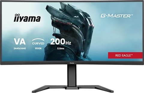iiyama G-MASTER GCB3484WQSU-B2 écran plat de PC 86,4 cm (34") 3440 x 1440 pixels UltraWide Quad HD LCD Noir