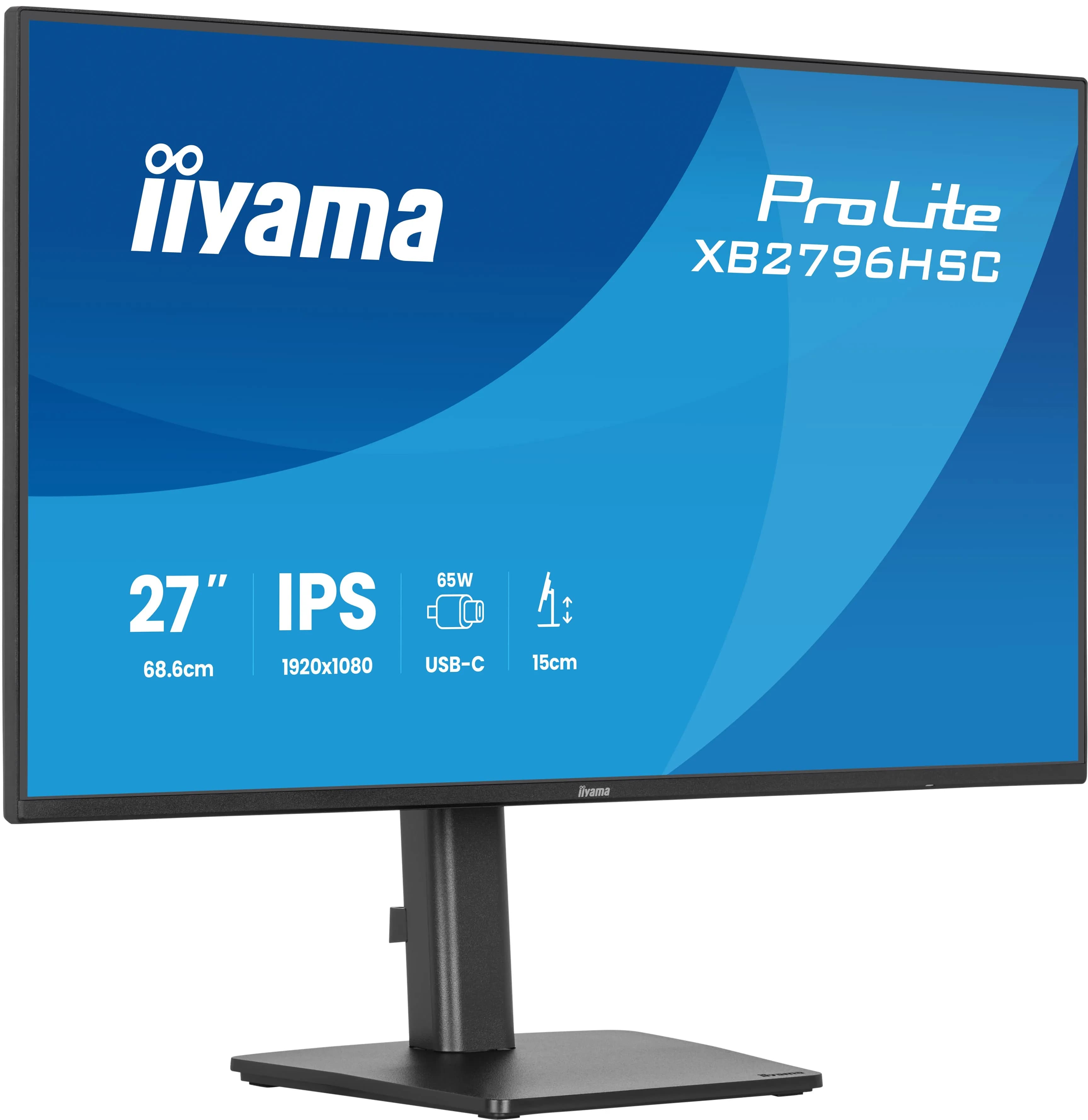 iiyama ProLite XB2796HSC-B1 écran plat de PC 68,6 cm (27") 1920 x 1080 pixels Full HD LED Noir