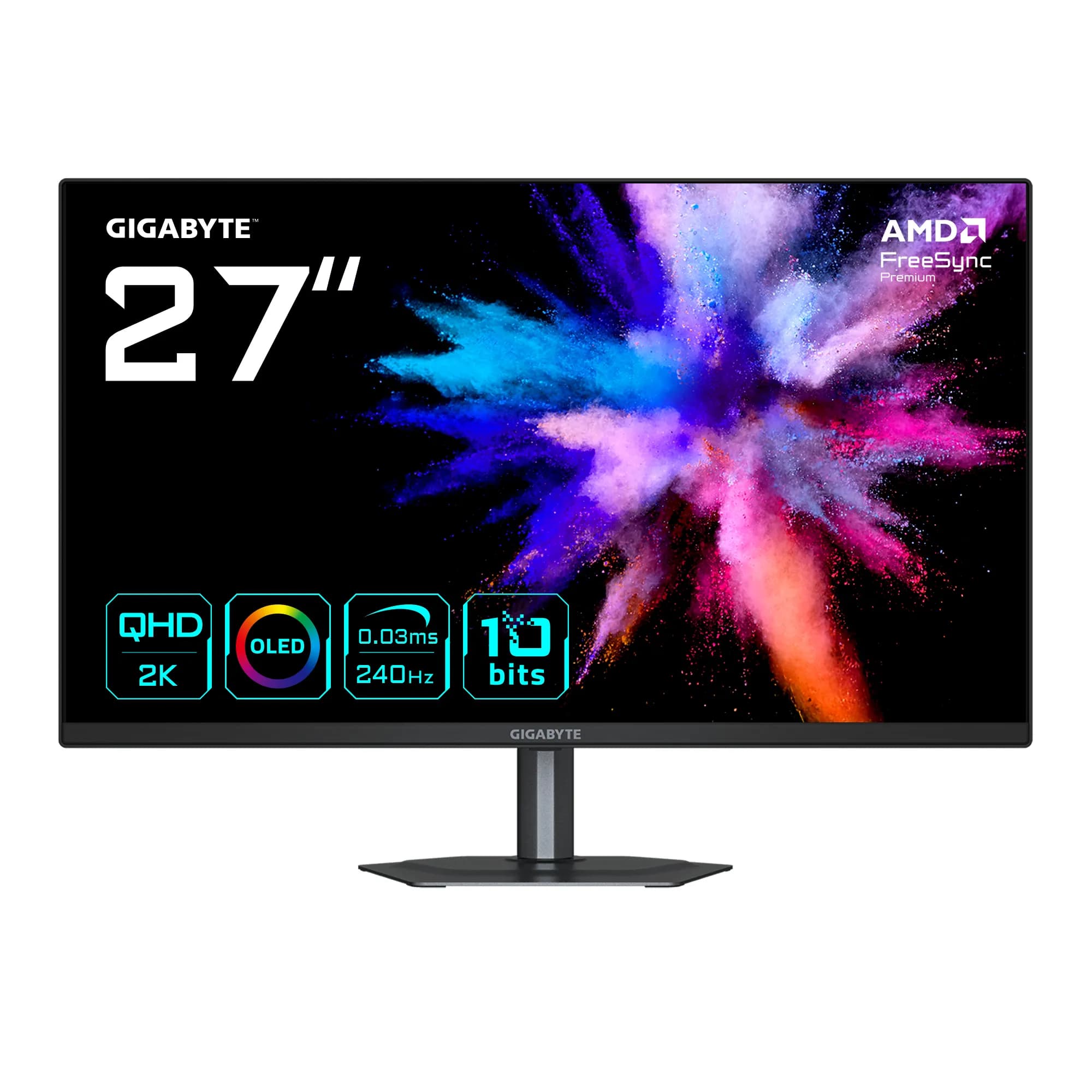 GIGABYTE GO27Q24 27" Moniteur Gaming OLED 2K QHD