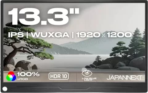 JAPANNEXT JN-MD-IPS133WUXGAR Écran portable tactile 13,3 pouces WUXGA noir