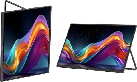 JAPANNEXT JN-MD-IPS238U-C6 Écran portable 23,8 pouces 4K UHD IPS HDR10 USB-C HDMI noir