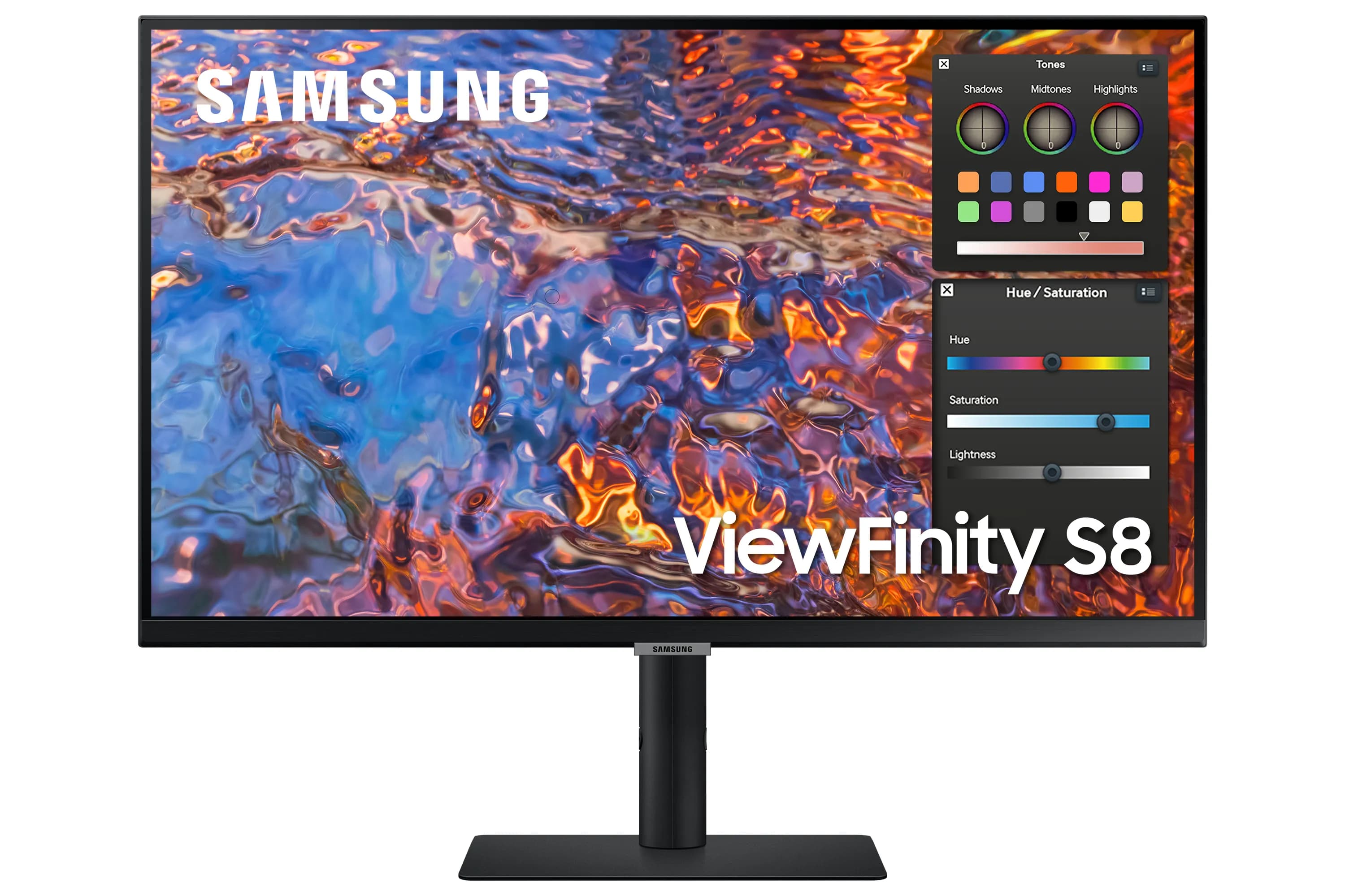 Samsung S80PB écran plat de PC 68,6 cm (27") 3840 x 2160 pixels 4K Ultra HD LCD Noir