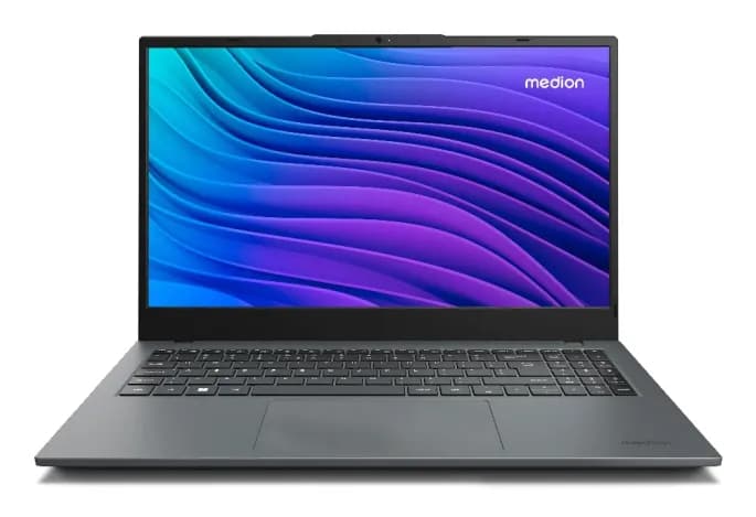 MEDION AKOYA E15433 MD62725 Intel Core Ultra 5 125H Ordinateur portable 39,6 cm (15.6") Full HD 16 Go DDR5-SDRAM 512 Go SSD Wi-Fi 6 (802.11ax) Windows 11 Home Gris US International