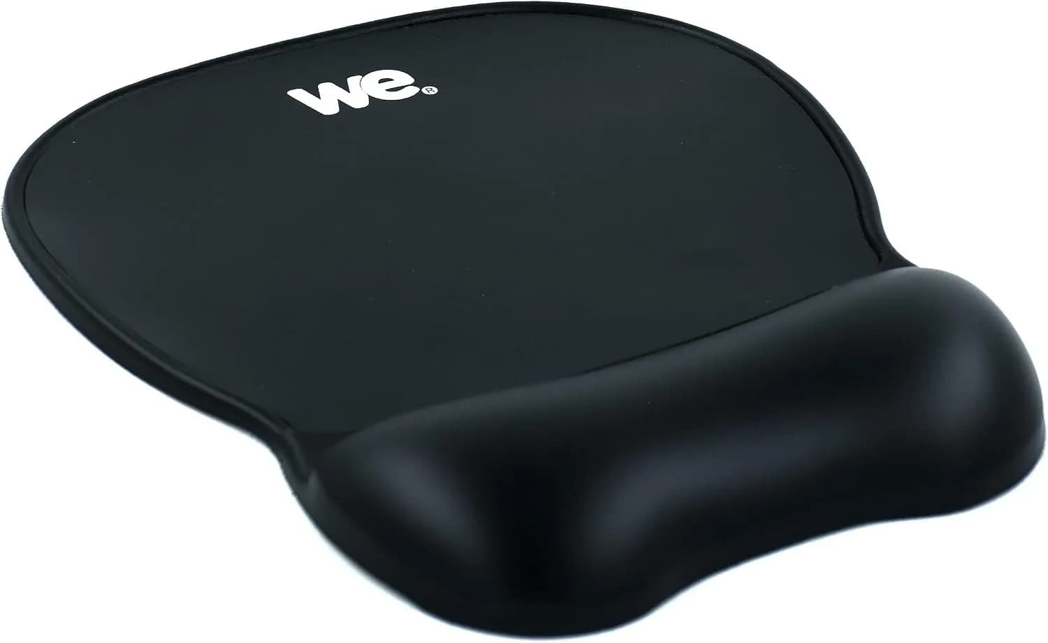 WE Tapis de Souris Repose Poignet Pad en Gel, TapisAnti-dérapant Haute Qualité Anti-tendinite - Confort Maximal - Accessoires pour Ordinateur - Noir