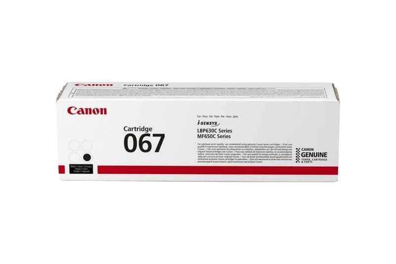 Canon 067 Cartouche de toner 1 pièce(s) Original Noir