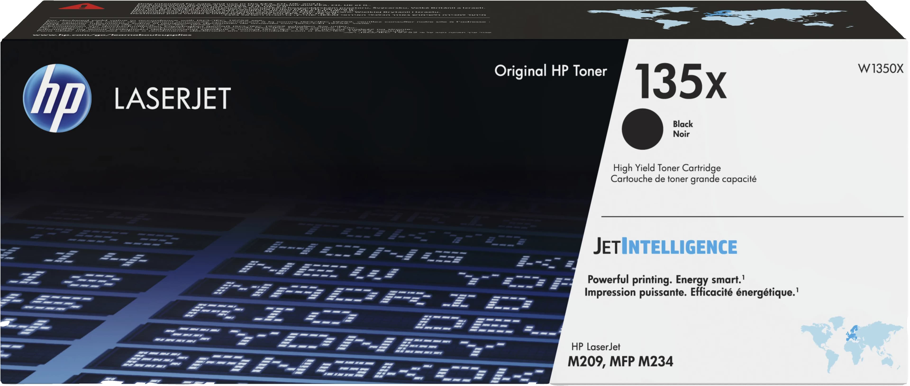 HP LaserJet Cartouche de toner noir haute capacité authentique 135X