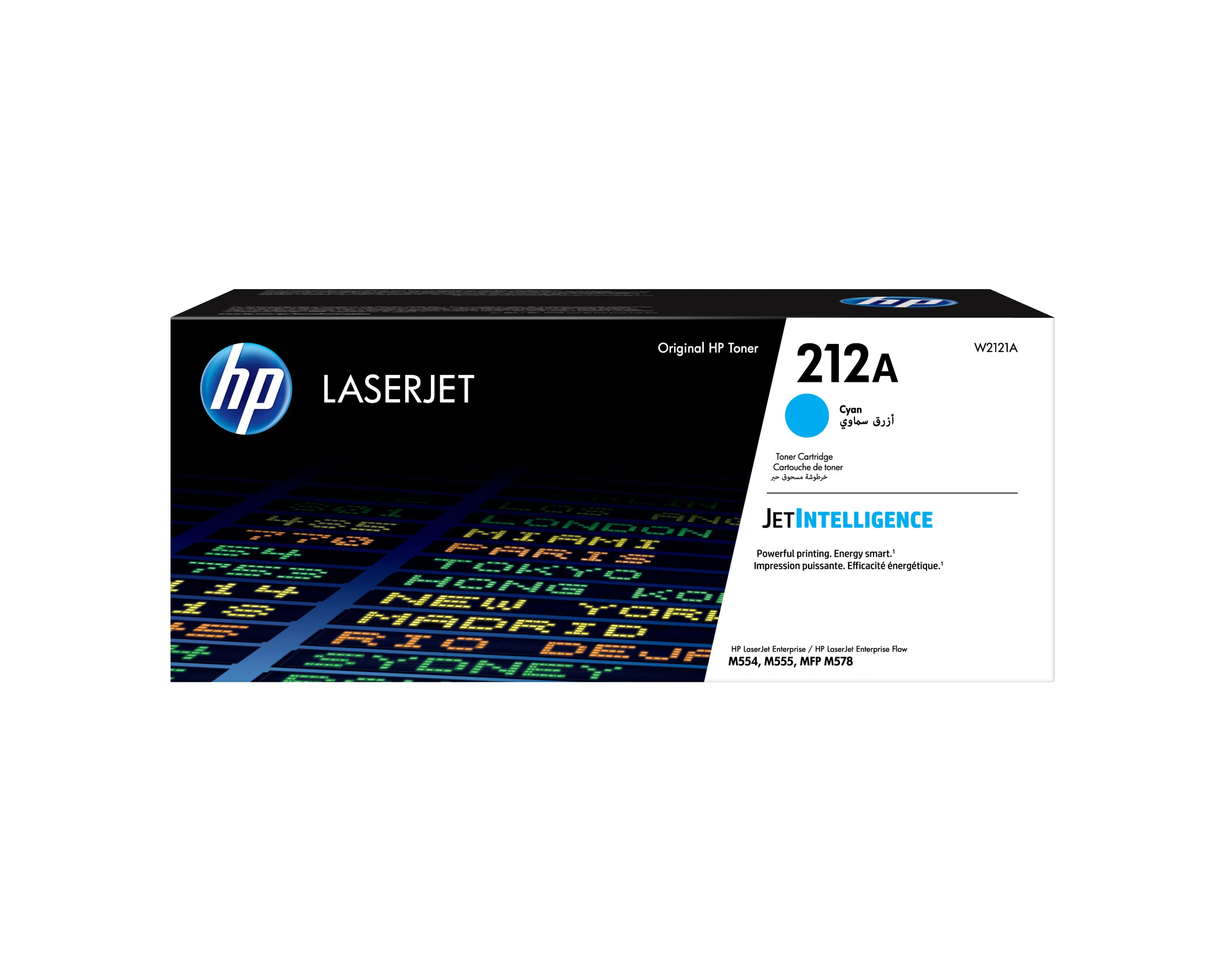 HP Cartouche de toner cyan 212A LaserJet authentique