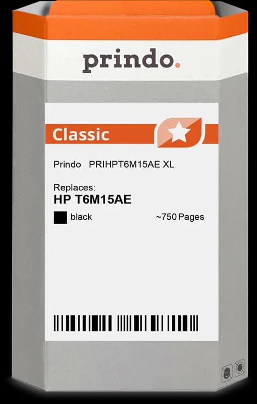 Prindo Classic XL Noir – cartouche d'encre compatible HP 903 XL – PRIHPT6M15AE