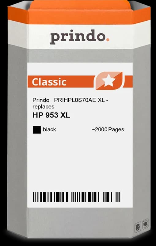 Prindo Classic XL - Cartouche compatible HP 953XL - Noir - PRIHPL0S70AE