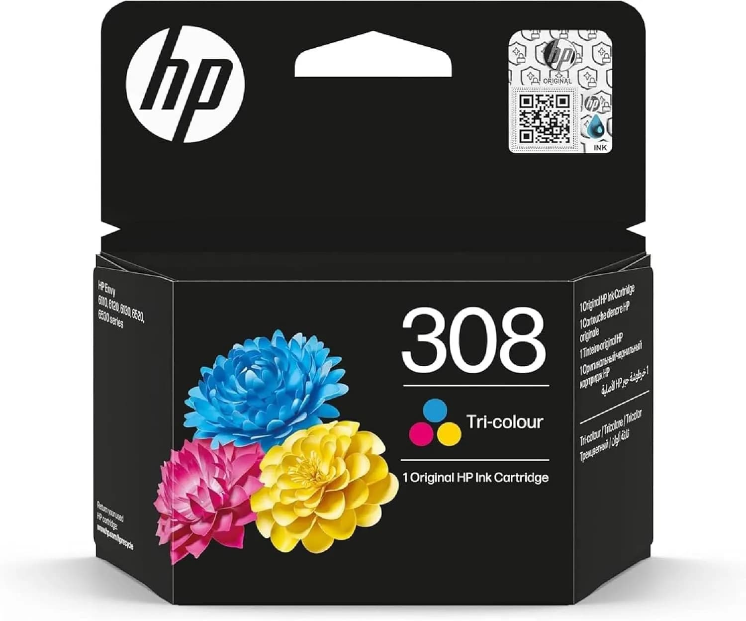 HP Cartouche Encre 308 Couleur