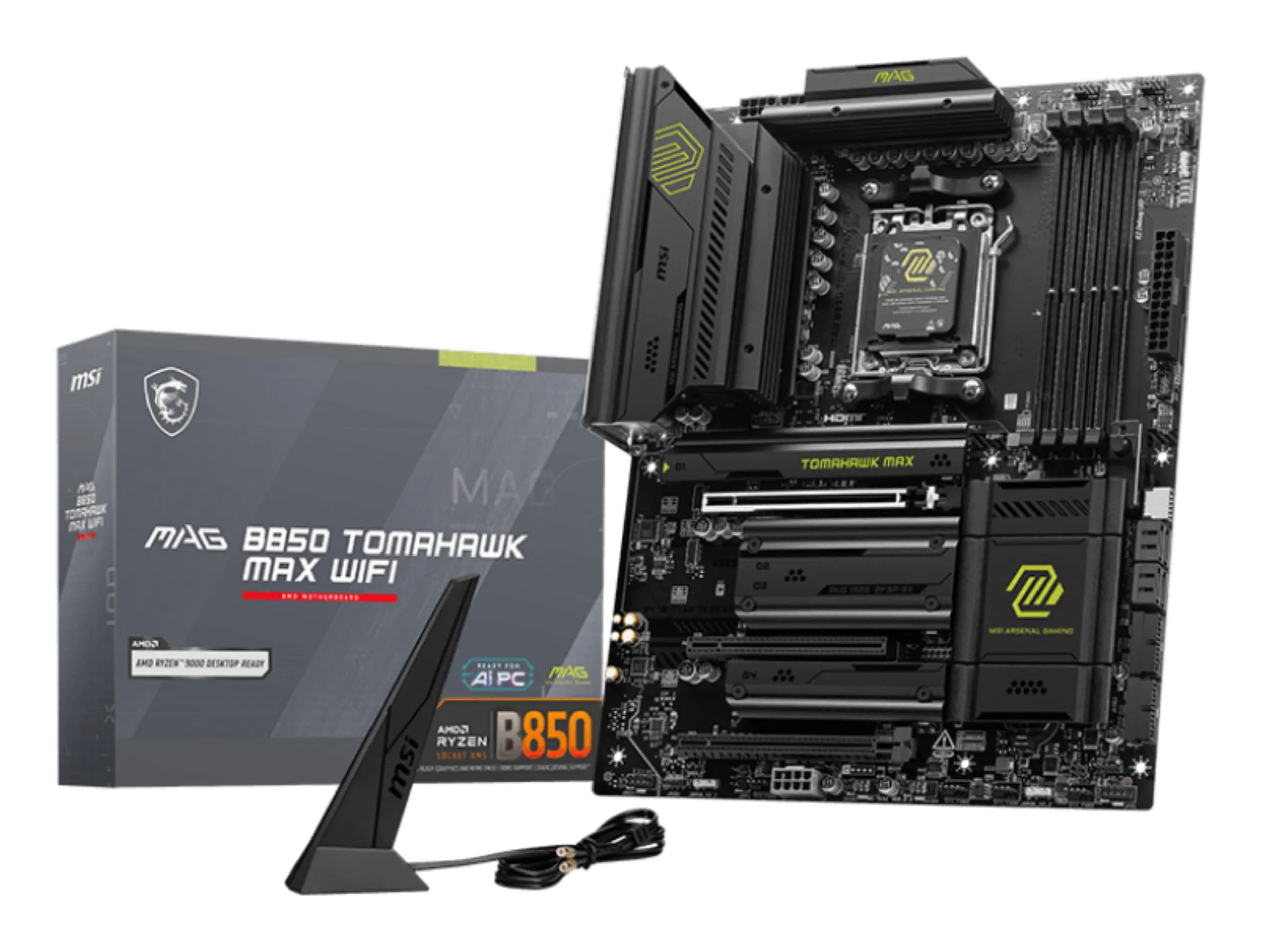 MSI MAG B850 TOMAHAWK MAX WIFI carte mère AMD B850 Emplacement AM5 ATX
