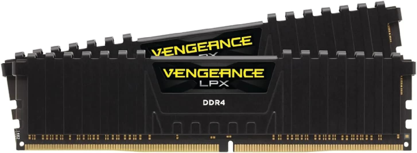 Corsair Vengeance LPX DDR4 RAM 32Go (2x16Go) Jusqu'à 3200MHz CL16 Intel XMP 2.0 Mémoire d'ordinateur - Noir (CMK32GX4M2E3200C16)