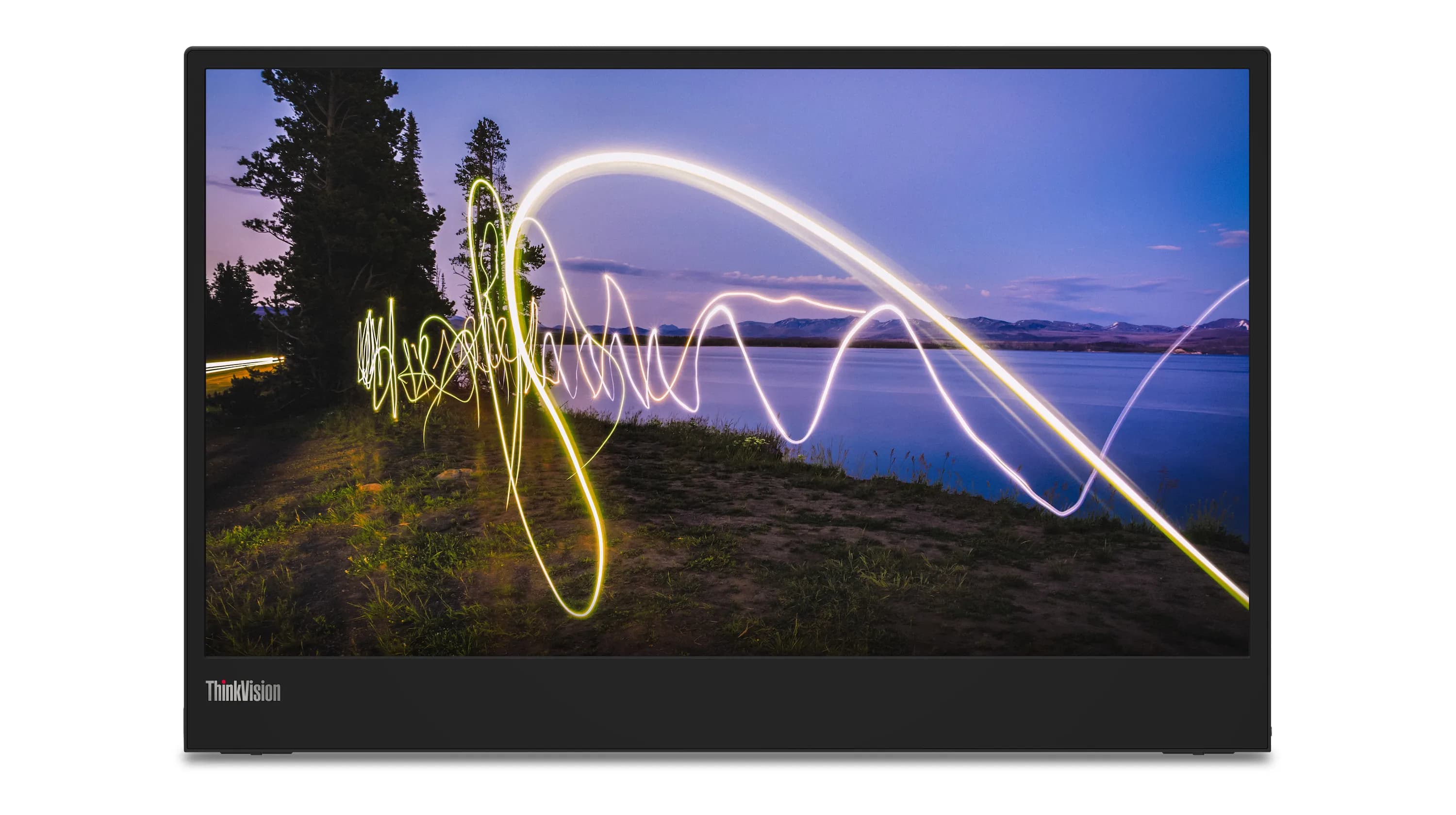 Lenovo ThinkVision M15 écran plat de PC 39,6 cm (15.6") 1920 x 1080 pixels Full HD LED Noir
